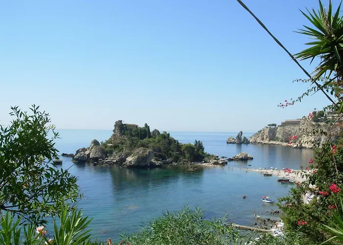 Taormina Castle And Sea View1